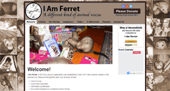 Desktop Screenshot of iamferret.org